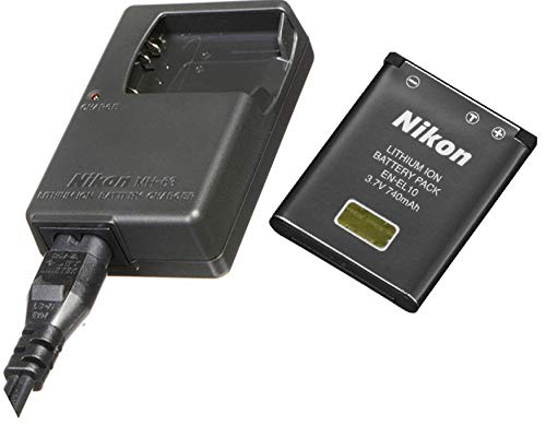 Nikon Replacement EN-EL10 Lithium-ion Battery & MH-63 Charger for Nikon Coolpix Digital Cameras (Discontinued by Manufacturer)