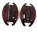 2 setCombs Hair Clip French Side Comb Holder (Dark Brown).