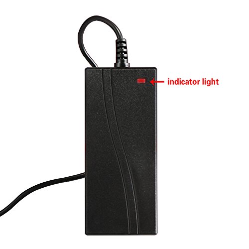 HISVISION Security Camera Power Adapter 12V 5A 100V-240V AC to DC 2.1x5.5mm w/ 8-Way Power Splitter Cable Power Supply-Fits DVR/NVR/AHD/TVI Security System, LED Strip Lights