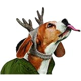 American Beagle Outfitters dog Antler - holiday heather brown - Small