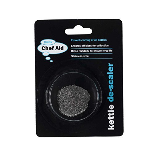 2 X Chef Aid Stainless Steel Doughnut Kettle Descaler, Silver Amazon