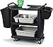 Carlisle FoodService Products CC11SH03 Polycarbonate Silverware Bin for Bussing Cart, 11