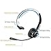 Truck Driver Bluetooth Headset Office Wireless headphones Mic Noise Canceling Headset with Microphone for Call Center,Cell Phone Laptop