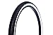 Wanda Beach Cruiser Tire, Black with White Wall, 26