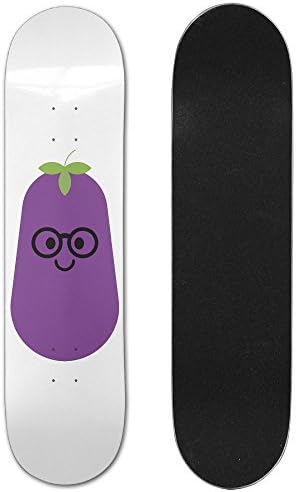 Eggplant Emoji Vogue Double Warped Skateboard Deluxe Longboard Skate Boards