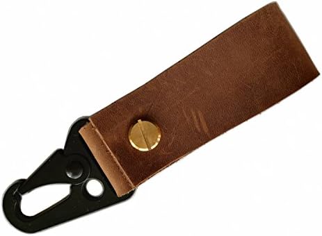 MEEBOY Handmade Leather keychain Belt Keychain Genuine leather car Keychain mb40