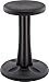 KORE DESIGN Wobble Stool Chair, Girls + Boys Kid Desk Stools, Ergonomic Small Office Chairs, Flexible Seating for Active Kids, ADD/ADHD, Classroom, School, Home, Pre-Teen (18.7in), Age 10-11 yr, Black
