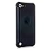 iPod Touch, Dual-layer Heavy Duty Matte Rugged Protective Cover Case for Appple iPod Touch 6th Gen 5th Gen by Cazle (Black)