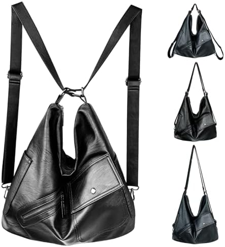 Amazon.com: YOUNXSL Convertible Backpack Purse for Women PU  display picture 1