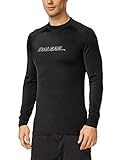 Baleaf Men's Long Sleeve Rashguard Sun Protective Swim Shirt UPF 50+