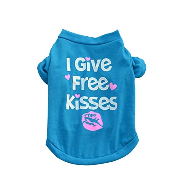 KAIKUN Abbigliamento Cani Estate Cappottino Cane Estate Vestiti per Cuccioli Vestiti per Cani Vestiti per Cani per L…