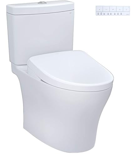 TOTO® WASHLET®+ Aquia® IV Two-Piece Elongated Dual Flush 1.28 and
