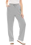 Women's Plus Size Easy Plus Size Sweatpants In Fleece By All American Comfort