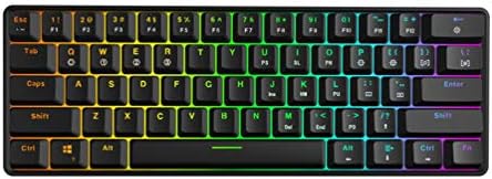 TAOHOU GK61 Gaming Mechanical Keyboard with Kailh BOX Switch RGB Function