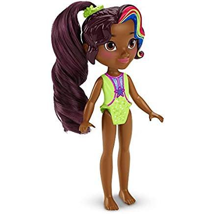 Bath Time Rox Sunny Day Doll 6" with Brushable Ponytail