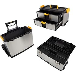 Portable Tool Box - Storage Compartments for