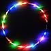 Peyan LED Sport Hoola Hoops for Kids Adults - 24 Color Strobing Changing LED Light - Weighted Glow Hula Rings Dance Toy for Sports Playing Exercise (Batteries Not Include)