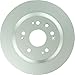BOSCH 26011452 QuietCast Premium Disc Brake Rotor - Compatible with Select Honda Accord Crosstour, Crosstour; REAR - Single