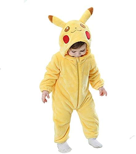 Unisex-Baby Flannel Romper Animal Onesie Pajamas Outfits Suit