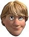 Kids Stars Official Disney Kristoff from Frozen Card Face Mask