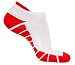 No Show Running Socks - Blister Resistant Athletic Low Cut Socks with Toes and Heel Protection Gear for Women and Men