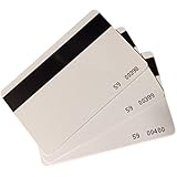 5 pcs CR80 Magstripe 26 Bit Proximity Cards Hi-co Weigand Prox Blank Printable magnetic strip Swipe Cards Compatable with ISOProx 1386 1326 H10301 format readers. Works with most security systems