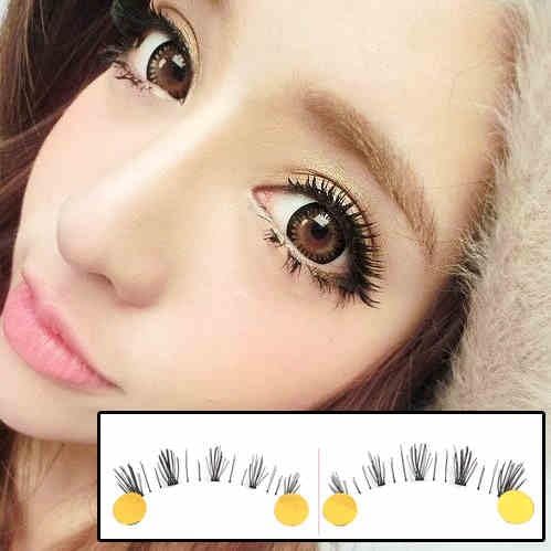 20 Pairs Fashion Lower Lashes Under Eye Lashes Bottom Eyelashes Makeup Handmade with One Free Glue By Krainbow(d6)