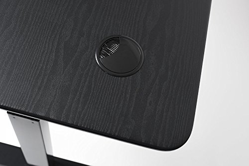 ApexDesk Elite Series 71" W Electric Height Adjustable Standing Desk (Memory Controller, 71" Top in Black, Black Frame) - Thumbnail 4
