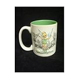 Disney Peter Pan Tinker Bell Tink Raised Imagery Ceramic Coffee Tea Mug