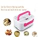 Wang-Data Portable 12V Car Use Electric Heating Lunch Box Bento Meal Heater Food Warmer 45W Blue