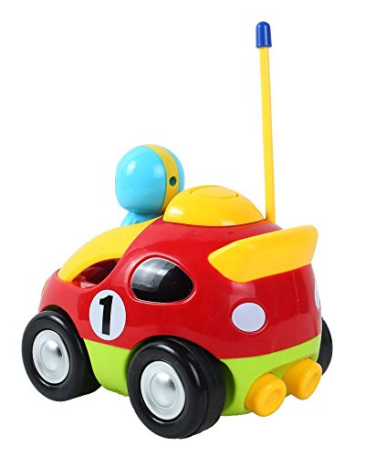 Cartoon R/C Race Car Radio Control Toy for Toddlers by Liberty Imports (ENGLISH Packaging)