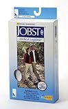 Jobst 110484 ActiveWear 15-20 mmHg Athletic Knee High Support Socks - Size & Color- Cool Black Medium