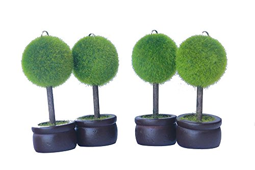 image for MEOLY Place Card Holder Heart/Ball Style Greenery Card Clamp Stand Tab