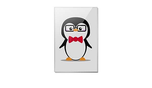 Imán para nevera con diseño de pingüino de dibujos animados ...