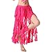 ZLTdream Belly Dance 16PCS-Curling Jellyfish Skirt for Girls andWomen Belly Dancing Outfits