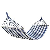 wu-hammock Hammock Camping Single with Tree Straps – Hammocks Gear, Indoor Outdoor Backpacking Survival & Travel, Portable