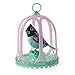 Digi Birds Bird with Bird Cage - Black & Pink