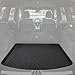Trunk Cargo Liner Mat Tray for Ford Escape 2013 2014 2015 2016 2017 2018 2019 Heavy Duty Waterproof Trunk Floor Mat Custom Fit All Weather Odorless (Black)