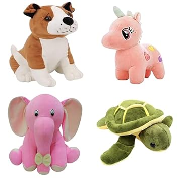 Buy Future shop Combo of 4 Soft Toys 