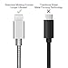 Kingwell USB Type C (USB-C) to Type A (USB-A) Cable Stainless Steel 3.3Ft/1M Sync and Charging Cable for Type-C Supported Devices