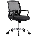 Poly and Bark Gerberding Office Chair, Black