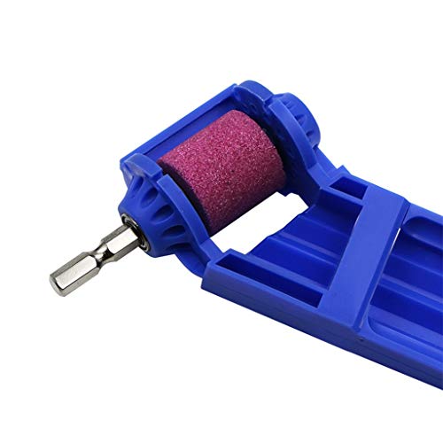 Aviat Portable Blue/Orange Diamond Drill Bit Sharpener +2Pcs Wrench Corundum Grinding Wheel Bit Sharpening Power Tool & Home Improvement