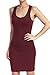 TheMogan Sleeveless Scoop Neck Racerback Stretch Bodycon Pencil Mini Tank Dress