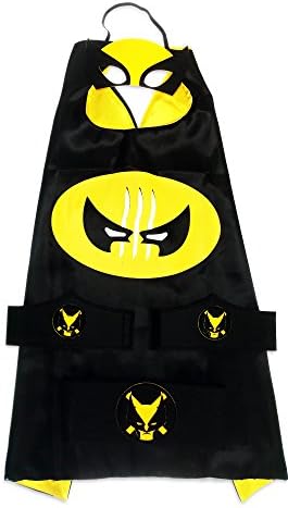 MyTinyHeroes Children's Superhero Costume - 5 Pc Set - Marvel Comics - Wolverine