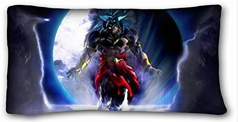 Generic Personalized ( Dragon Ball Anime Dragon Ball Z ) Pillow Cushion Case Cover One Sides Printed 20x36 Inches suitable for Queen-bed PC-Bluish-31154