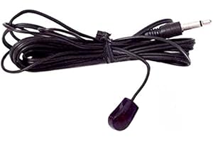 NAC WIRE AND CABLES Single IR Infrared Emitter 6.5 FT Cable 3.5mm Mini Plug Mono 5-12 Volt Compatible 1 Eye Tether Extender Blaster Flasher for TV Audio Video Remote Control Signal Extenders,