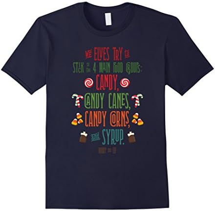Men's Candy, Candy Canes, Candy Corns, and Syrup Large Navy