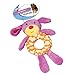 SPOT Ethical Pet Lil Plush Ring Toys for Small Dog and Puppies, 7.5-Inch, Assorted