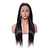 ISEE Hair 613 Blonde Straight Transparent Lace Front Wigs 13x4 Brazilian 10A Human Hair Wigs for Women 613 Blonde Lace Frontal Wigs Pre Plucked With Baby Hair 150% Density (22 Inch, 613 Blonde Color)