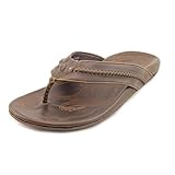 Men's OluKai Mea Ola Leather Sandals